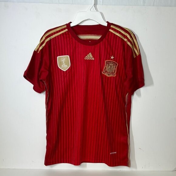 Adidas Spain Authentic Home Jersey 2010 World Cup - Picture 5 of 10